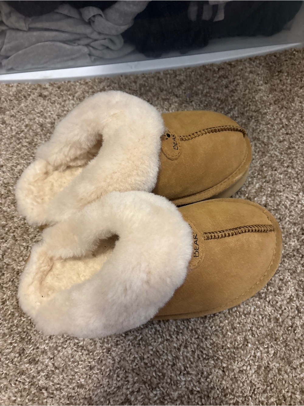 BearPaw Platform Slippers - Picture 2 of 5